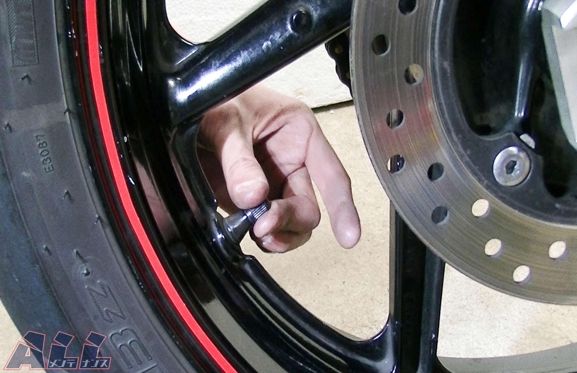 バイクのタイヤ空気圧調整方法 バイクのメンテナンス情報サイト オールメンテナンス